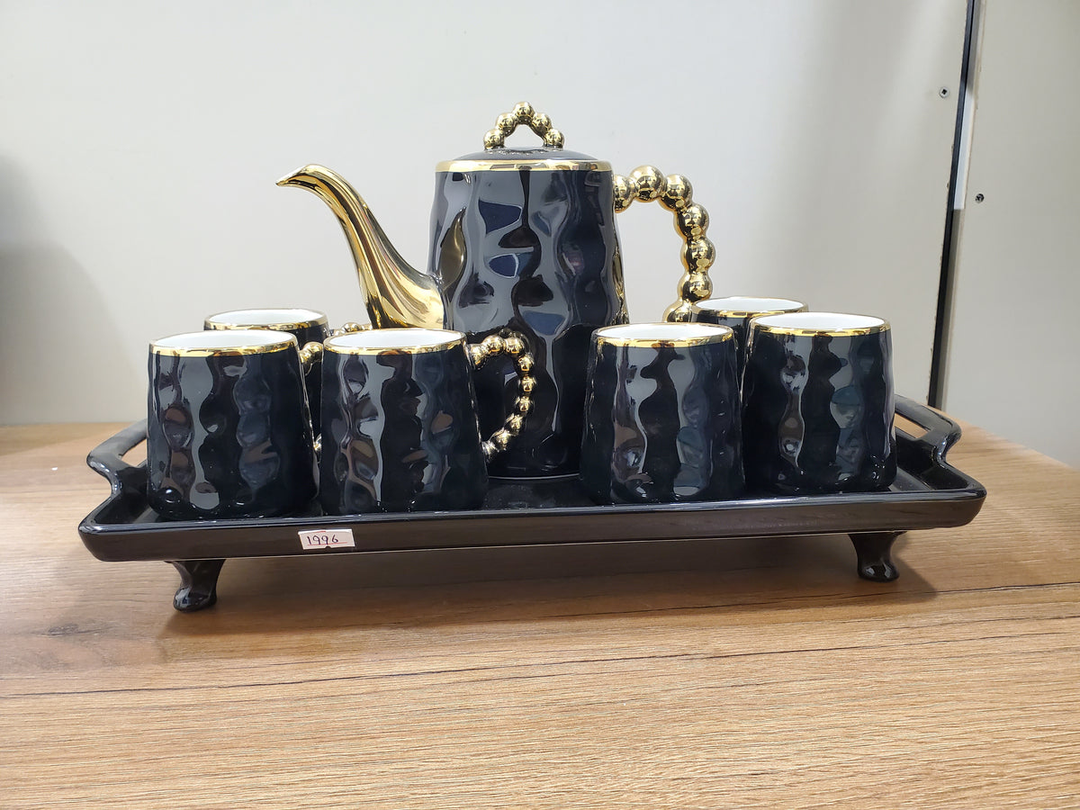 9PCS Coffee Set (1996-BLACK)