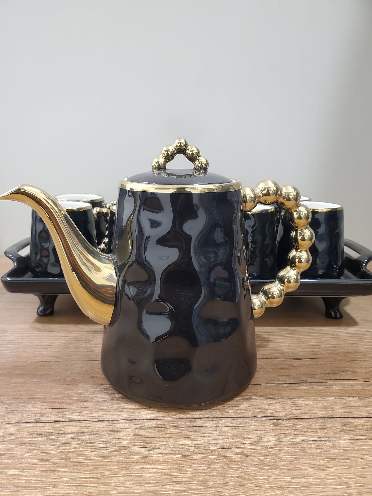 9PCS Coffee Set (1996-BLACK)