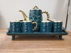 9PCS Coffee Set (1996-GREEN)
