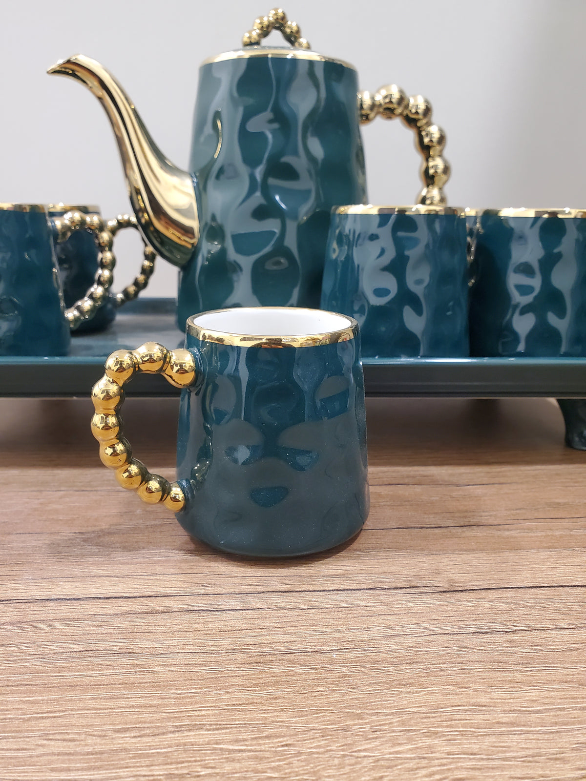 9PCS Coffee Set (1996-GREEN)