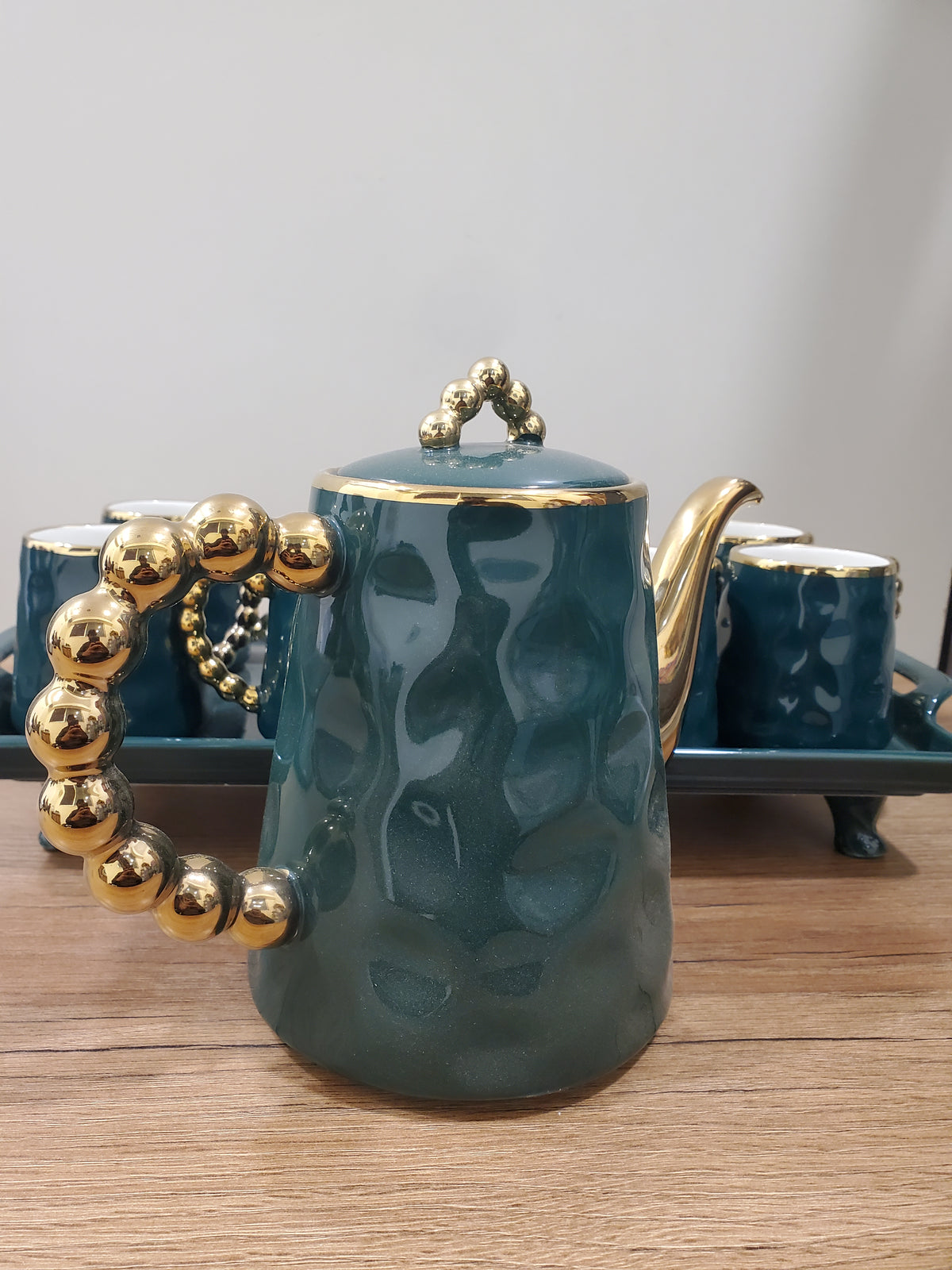 9PCS Coffee Set (1996-GREEN)