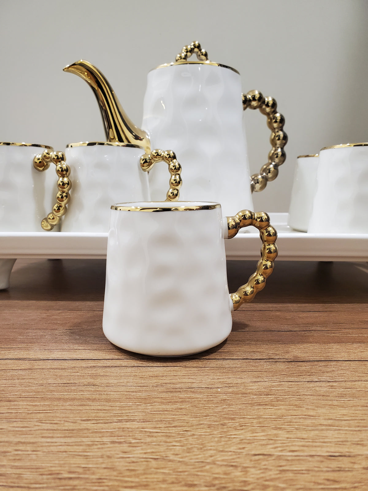 9PCS Coffee Set (1996-WHITE)