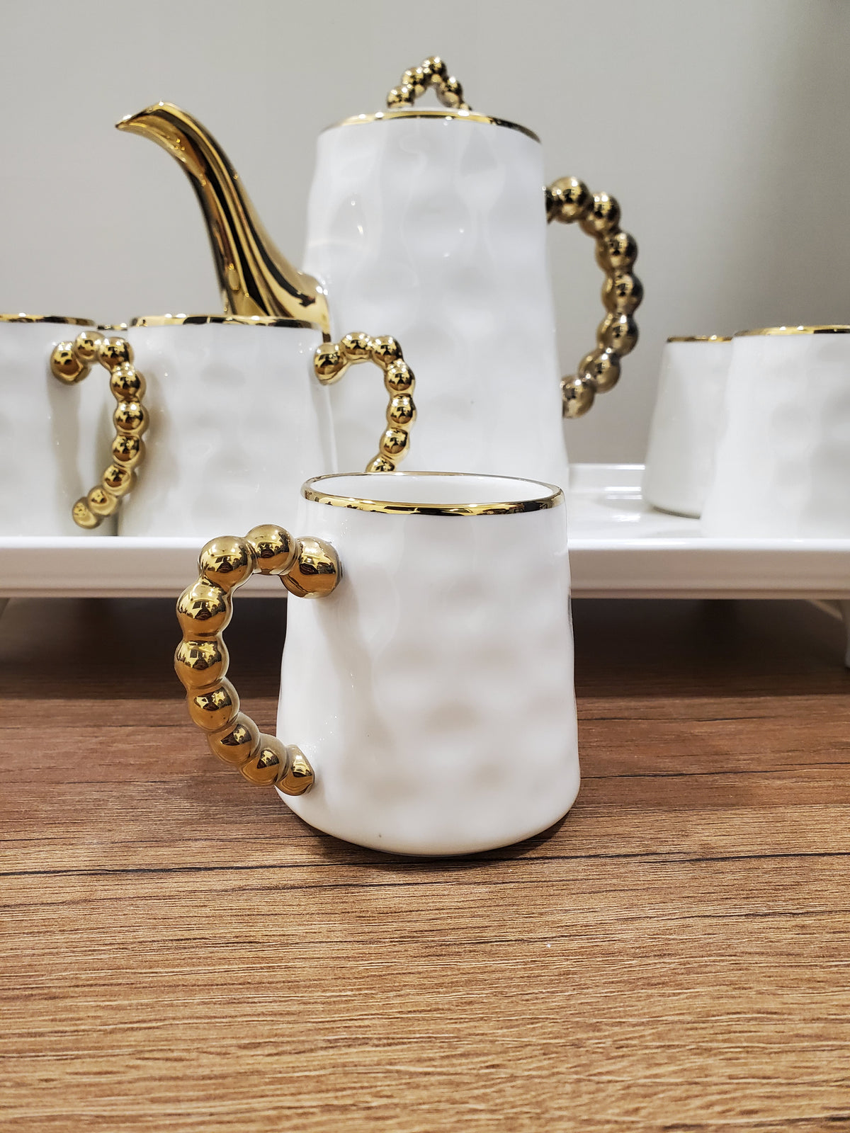 9PCS Coffee Set (1996-WHITE)