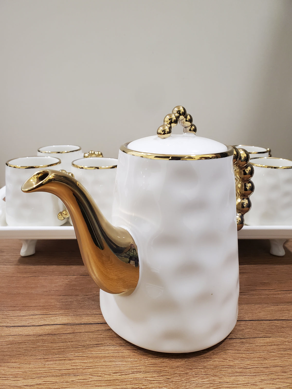 9PCS Coffee Set (1996-WHITE)