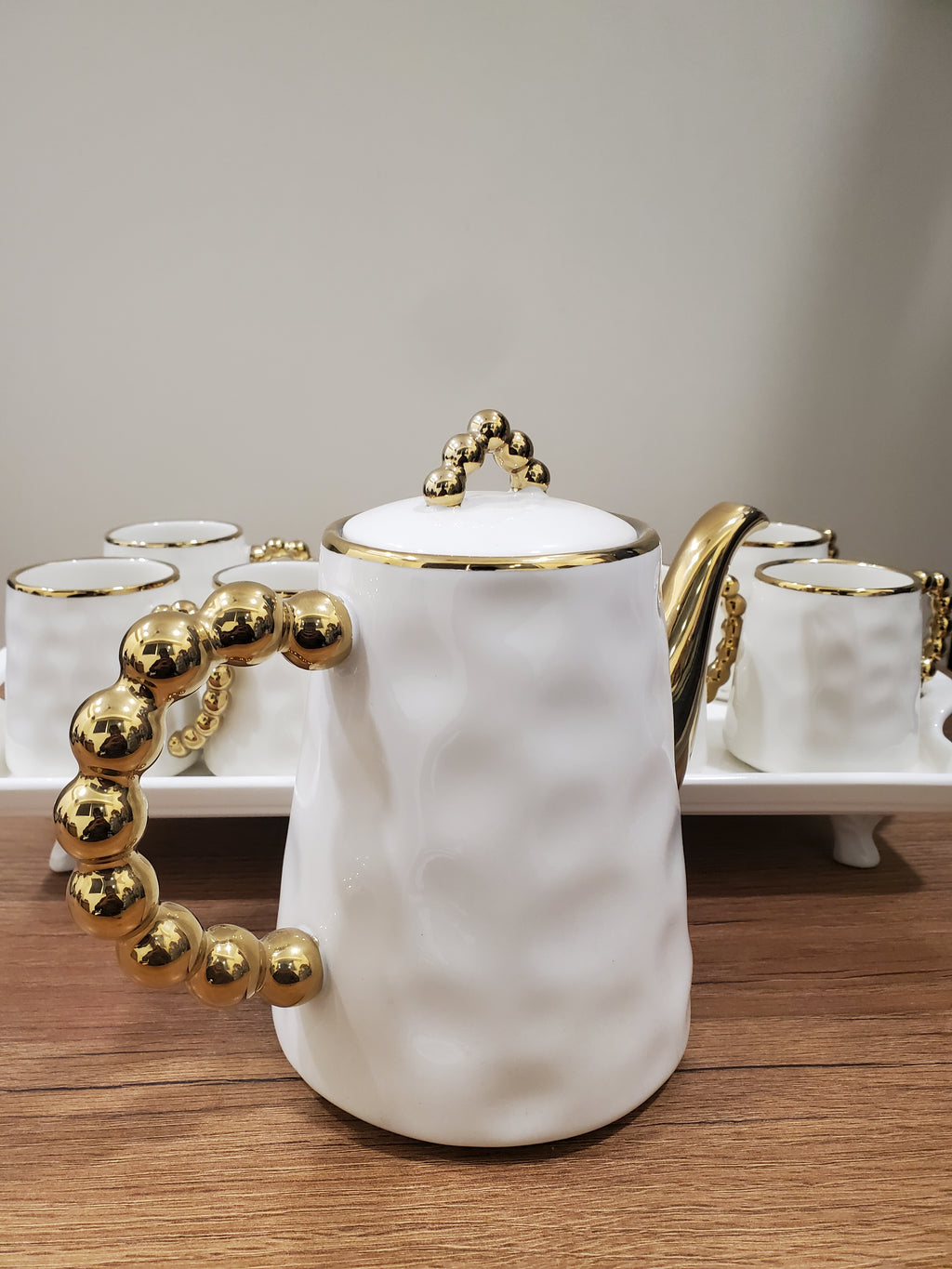 9PCS Coffee Set (1996-WHITE)