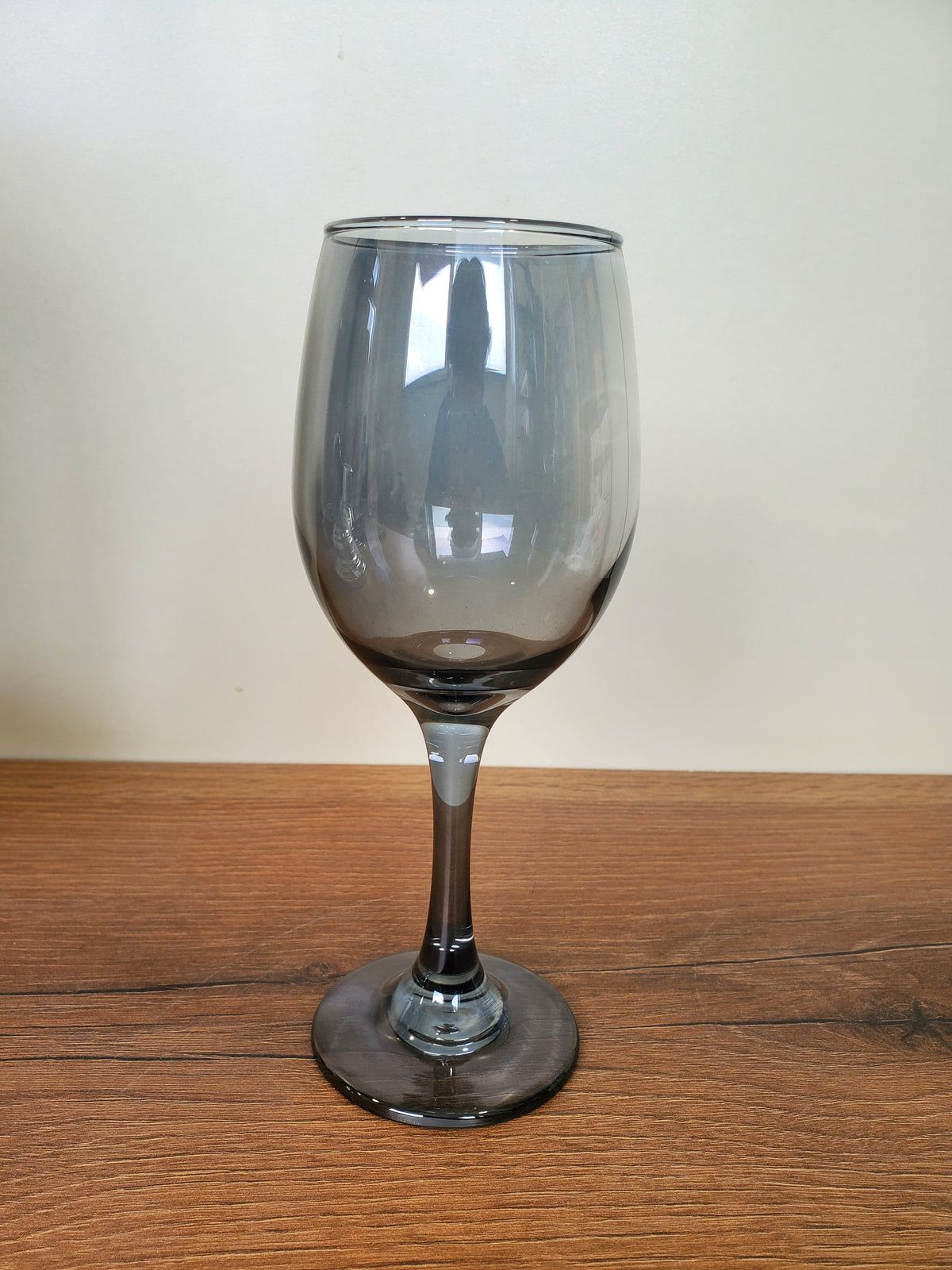 Luxury Smoke Grey Beverage Dispenser Set with 6 Goblets – 7 Pieces (XHG-003)