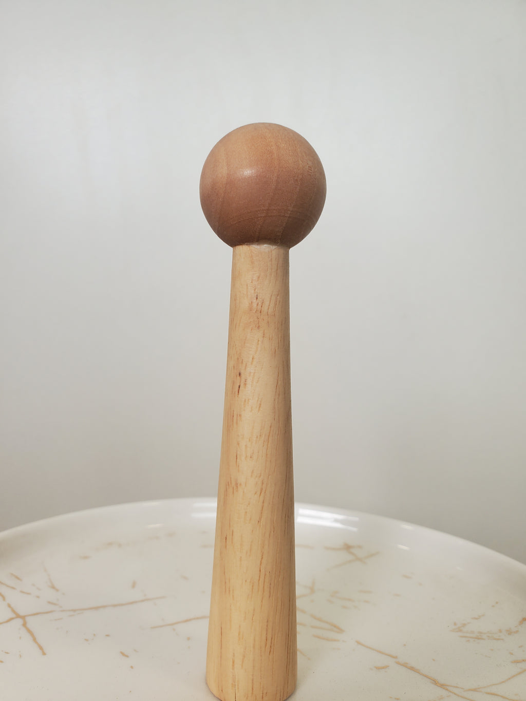 2-Tier Ceramic Pastry Stand Marble Design (8-34)