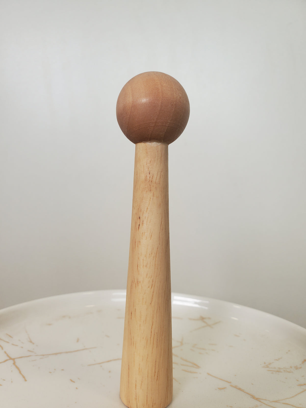 2-Tier Ceramic Pastry Stand Marble Design (8-34)