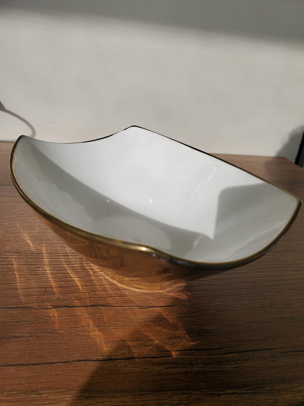 3-Piece Gold Serving Bowl Set with Stand (SA1251)