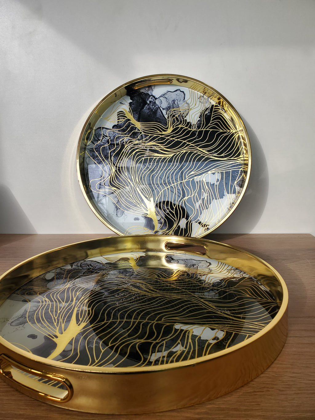 2-Piece Serving Tray Set Small & Medium (HBT006)