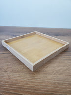 4-Piece Storage Container Set with Wooden Tray (12-2)