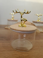 3-Piece Storage Container Set with Wooden Rainbow Stand (12-1)