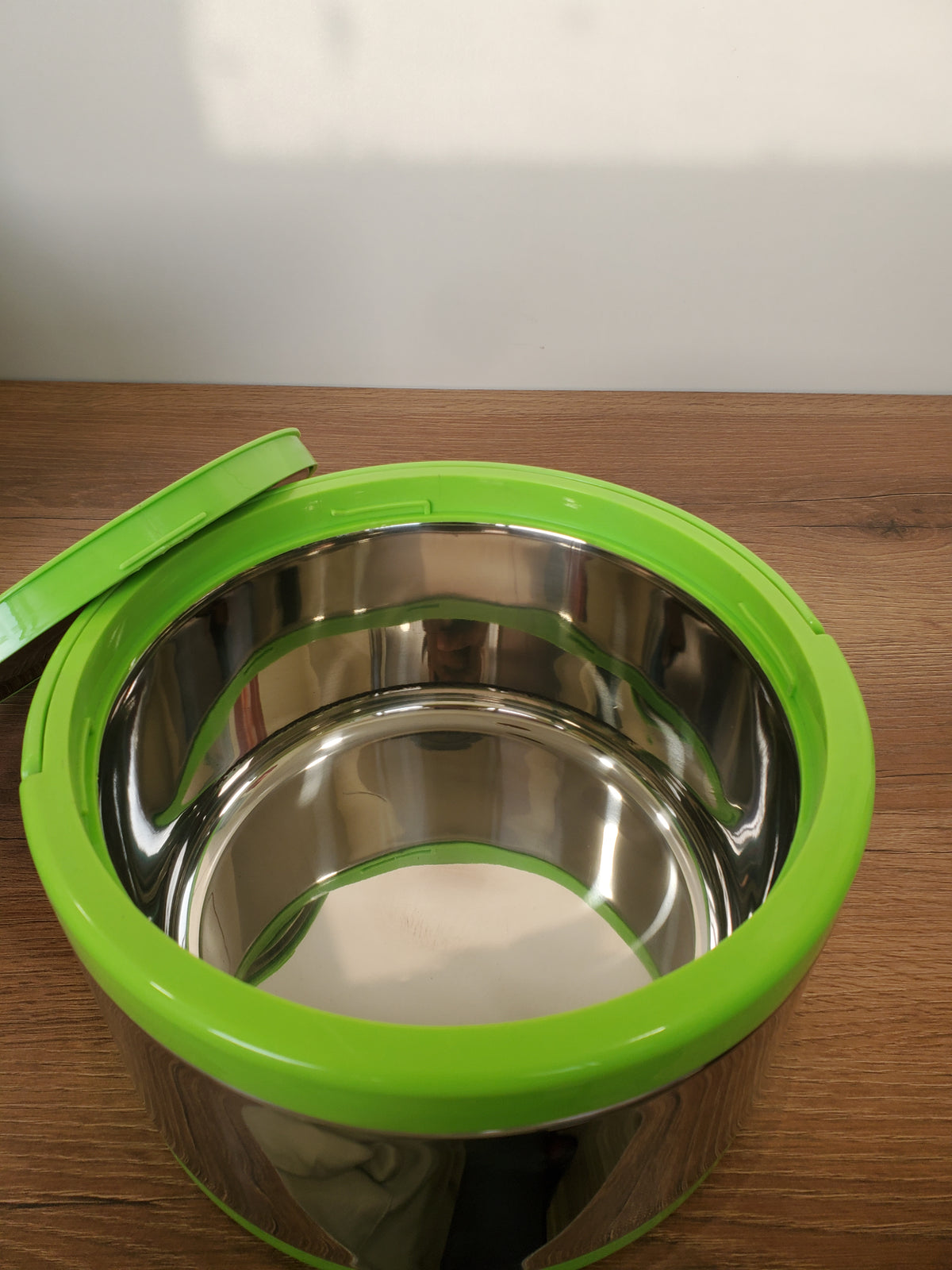 Premium Stainless Steel Insulated Hot Pot Set – 3 Pieces (885 Green)