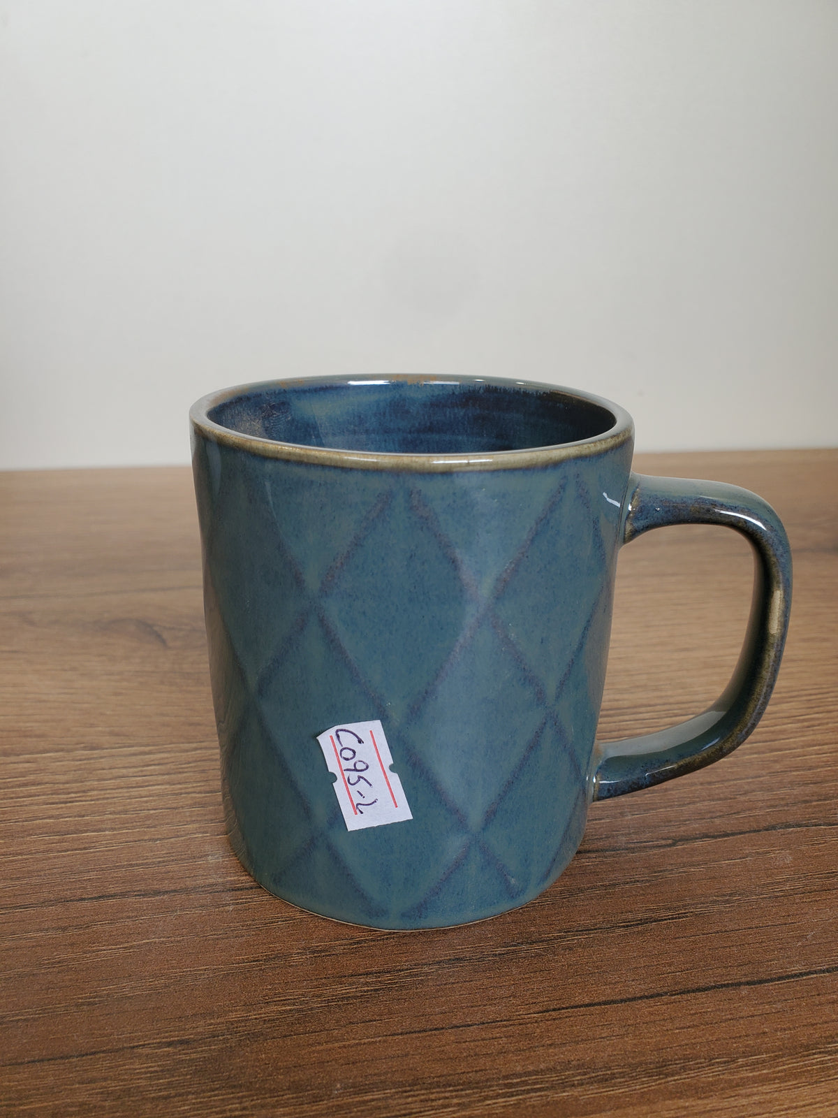 Geometric Diamond Design Ceramic Cup (C095-2)