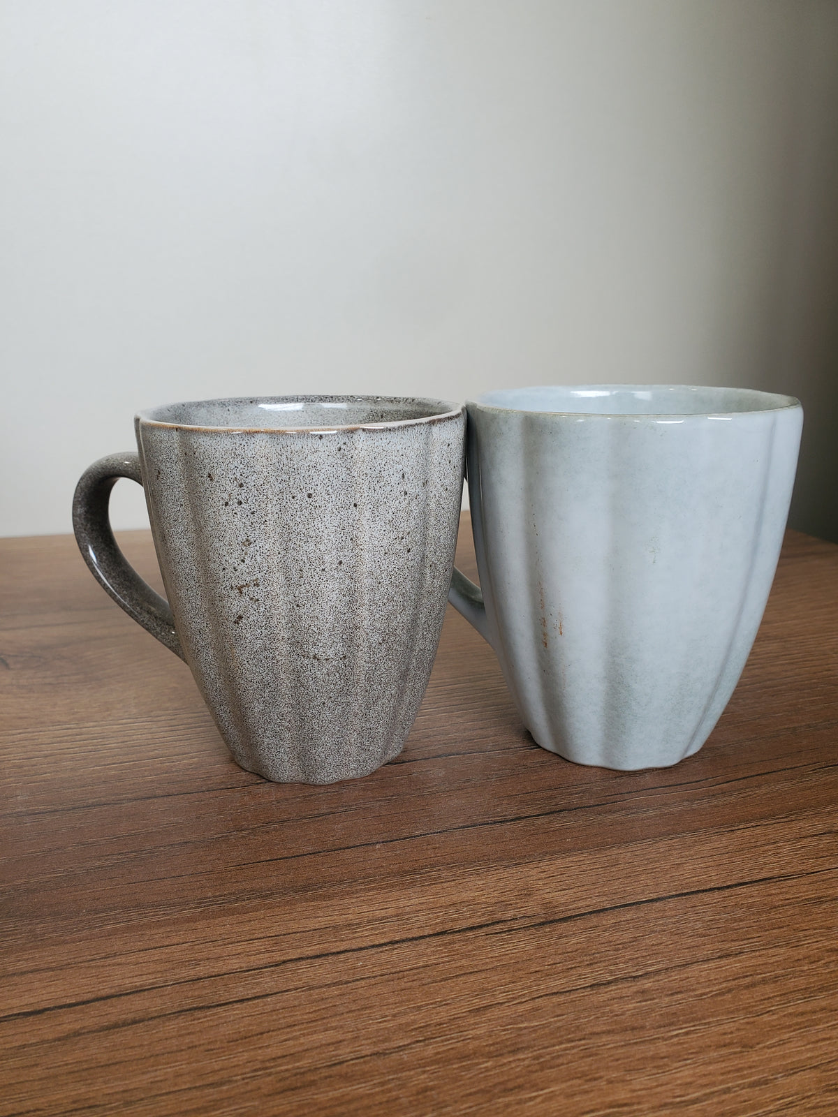Ceramic Coffee Mug Ribbed & Textured Design (16-5)
