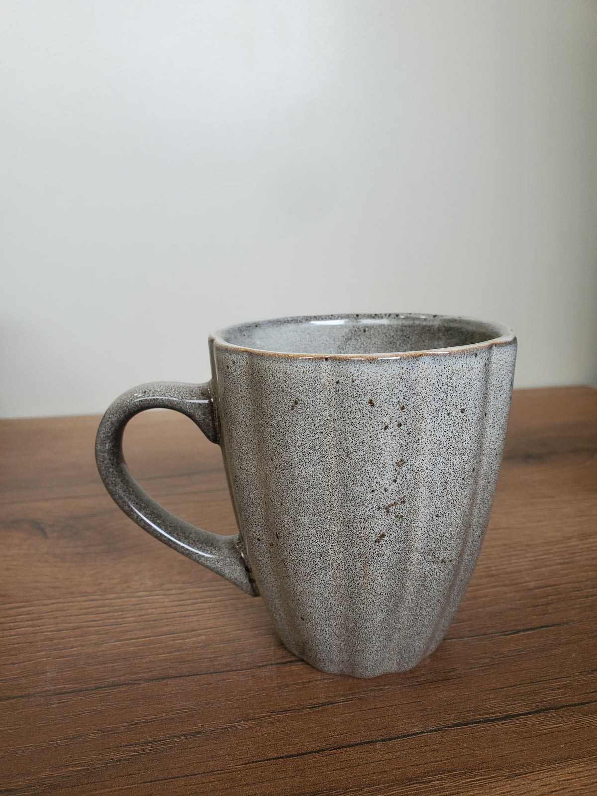 Ceramic Coffee Mug Ribbed & Textured Design (16-5)