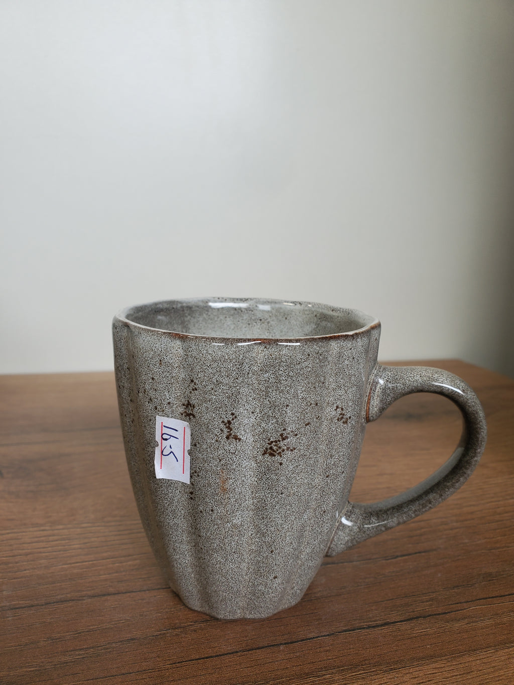 Ceramic Coffee Mug Ribbed & Textured Design (16-5)