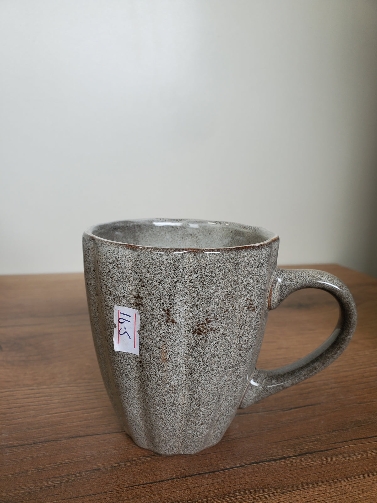 Ceramic Coffee Mug Ribbed & Textured Design (16-5)