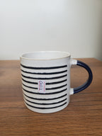 Ceramic Coffee Mug Embossed Design (C017-3)