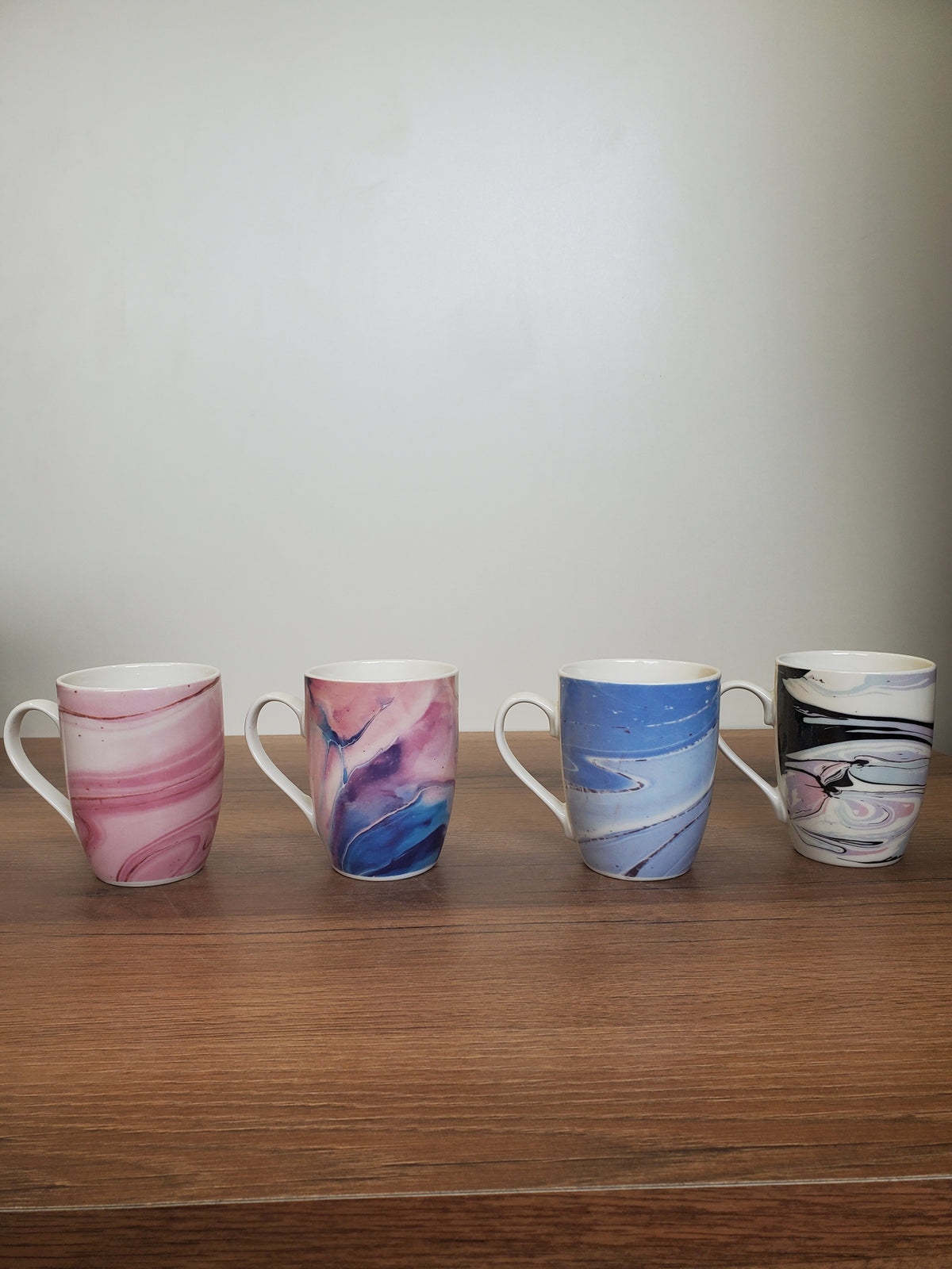 Ceramic Coffee Mug Abstract Marble Design (15-1)