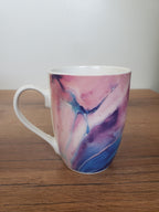 Ceramic Coffee Mug Abstract Marble Design (15-1)