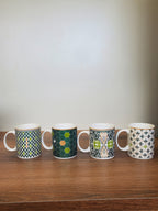 Ceramic Coffee Mug Assorted Pattern Design (15-5)