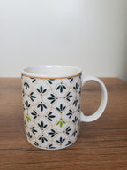Ceramic Coffee Mug Assorted Pattern Design (15-5)