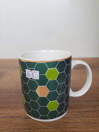 Ceramic Coffee Mug Assorted Pattern Design (15-5)