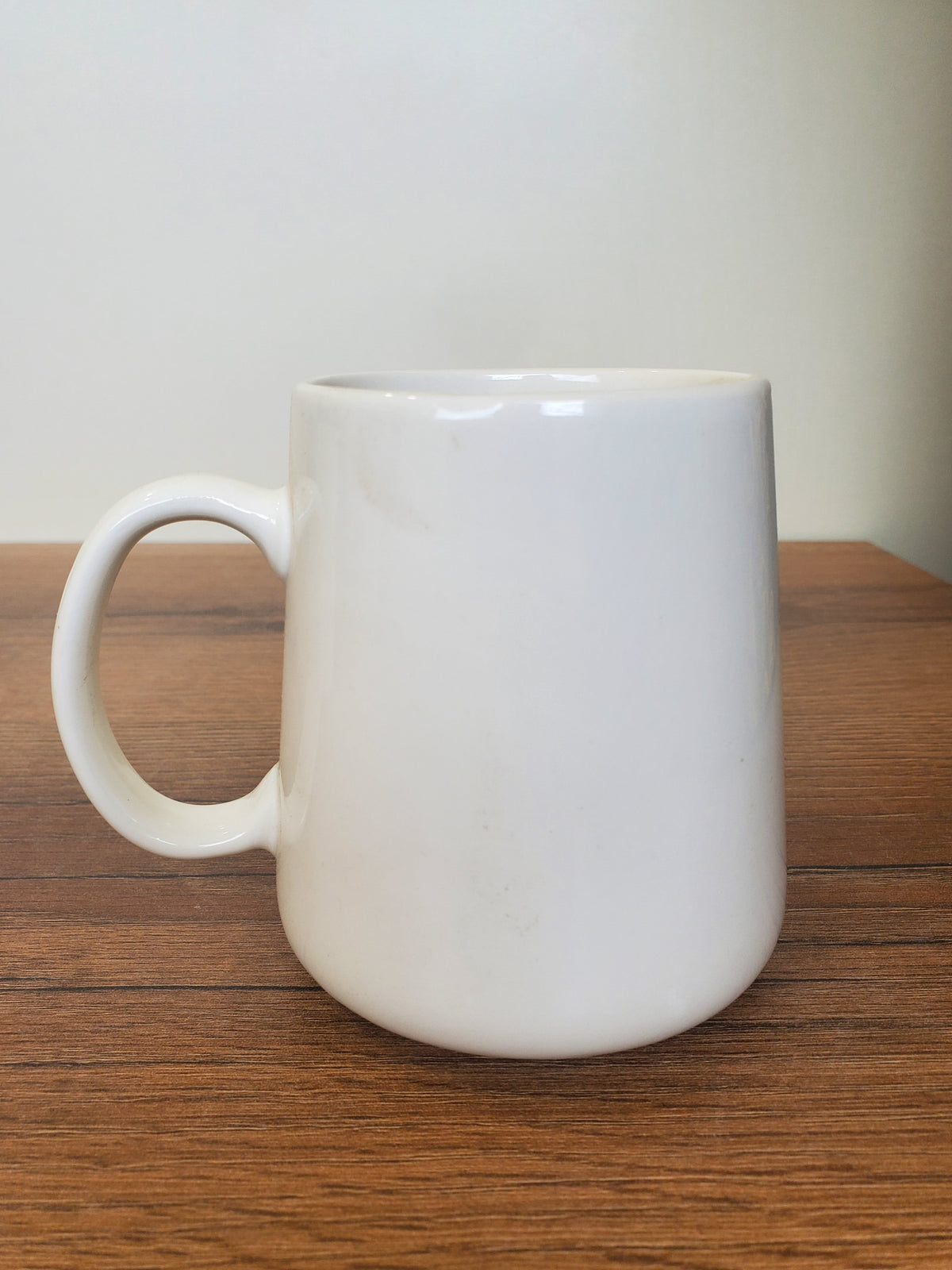 Coffee Mug Cream, Black & White (C284-2)