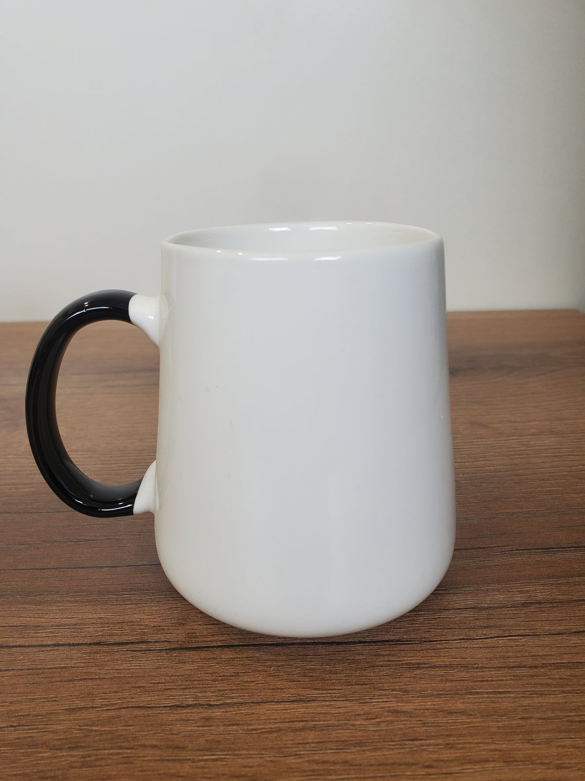 Coffee Mug Cream, Black & White (C284-2)