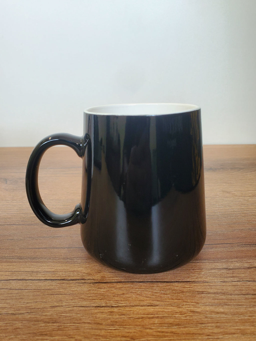 Coffee Mug Cream, Black & White (C284-2)