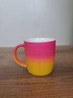 Ceramic Coffee Mug Gradient Color Round Shape (11-4)