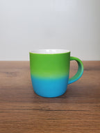 Ceramic Coffee Mug Gradient Color Round Shape (11-4)