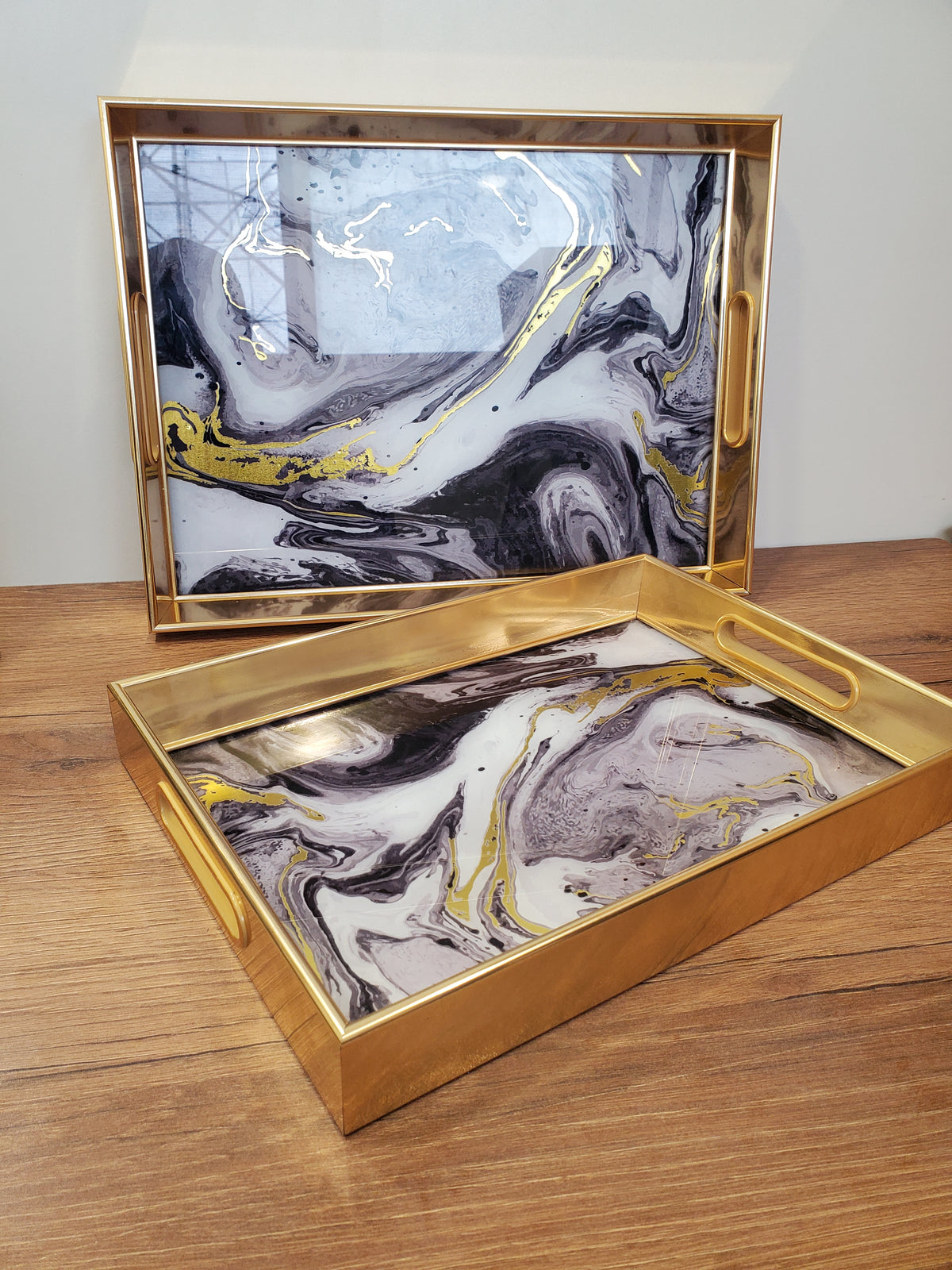 2-Piece Serving Tray Set Small & Medium (HBT-003)