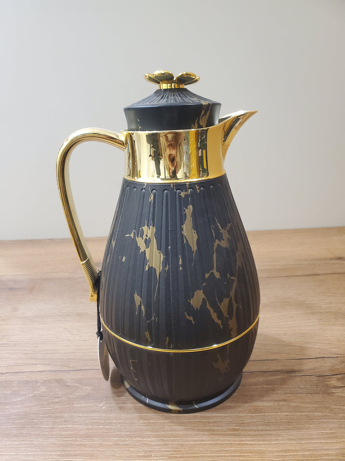 Elegant Marble Gold Tea Flask 1L (DU-R100GDW)