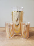Rose Gold Spiral Acrylic Water Set 7Pcs (255H6T)