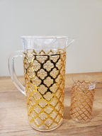 Gold Diamond Acrylic Water Set 7Pcs (511H6T)