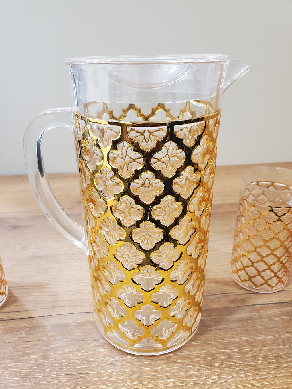 Gold Diamond Acrylic Water Set 7Pcs (511H6T)
