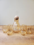 Amber Wooden Ball Water Set 7Pcs (XHG-004)