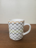 Marble Coffee Mug Geometric Pattern 6pcs set (YF25192)