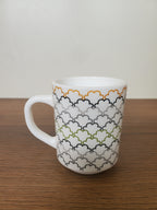 Marble Coffee Mug Geometric Pattern 6pcs set (YF25192)