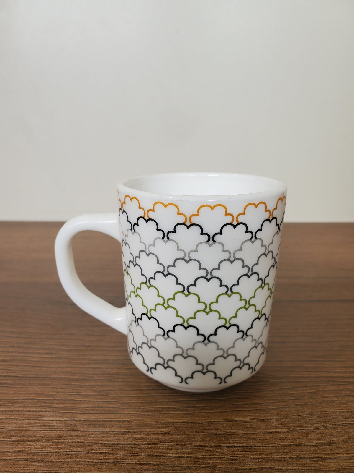 Marble Coffee Mug Geometric Pattern 6pcs set (YF25192)