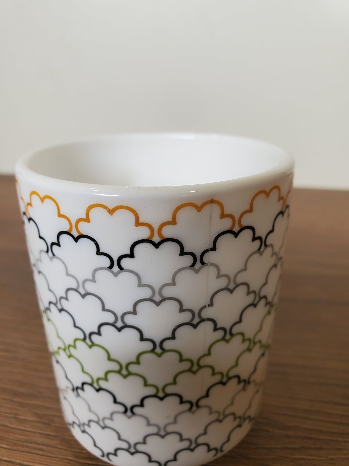 Marble Coffee Mug Geometric Pattern 6pcs set (YF25192)