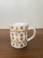 Marble Coffee Mug Floral Pattern 6pcs set (YF23208)