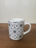 Marble Coffee Mug Floral Pattern 6pcs set (YF25196)