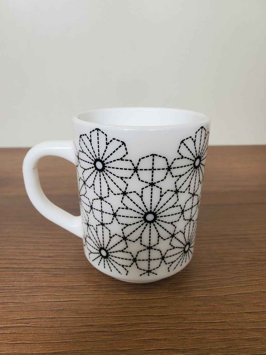 Marble Coffee Mug Floral Pattern 6pcs set (YF25196)