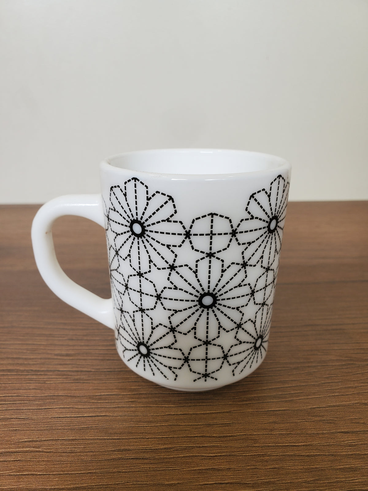 Marble Coffee Mug Floral Pattern 6pcs set (YF25196)