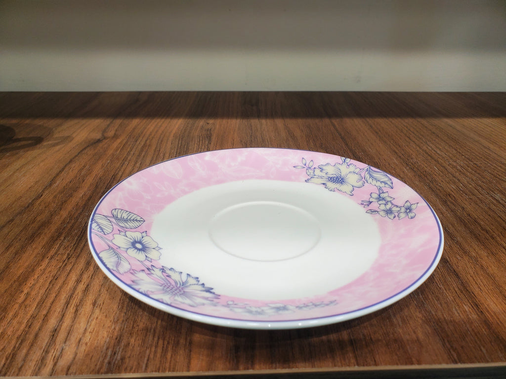 Floral Tea Cup & Saucer Set 12Pcs