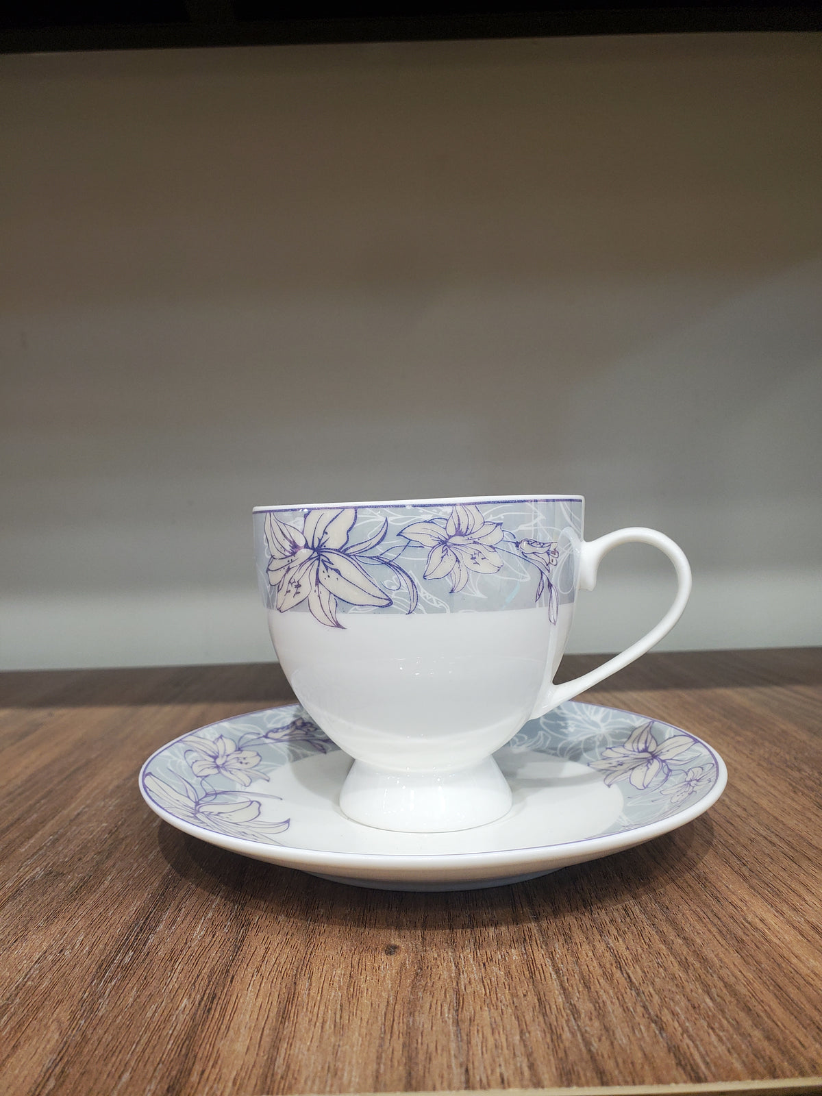 Floral Tea Cup & Saucer Set 12Pcs