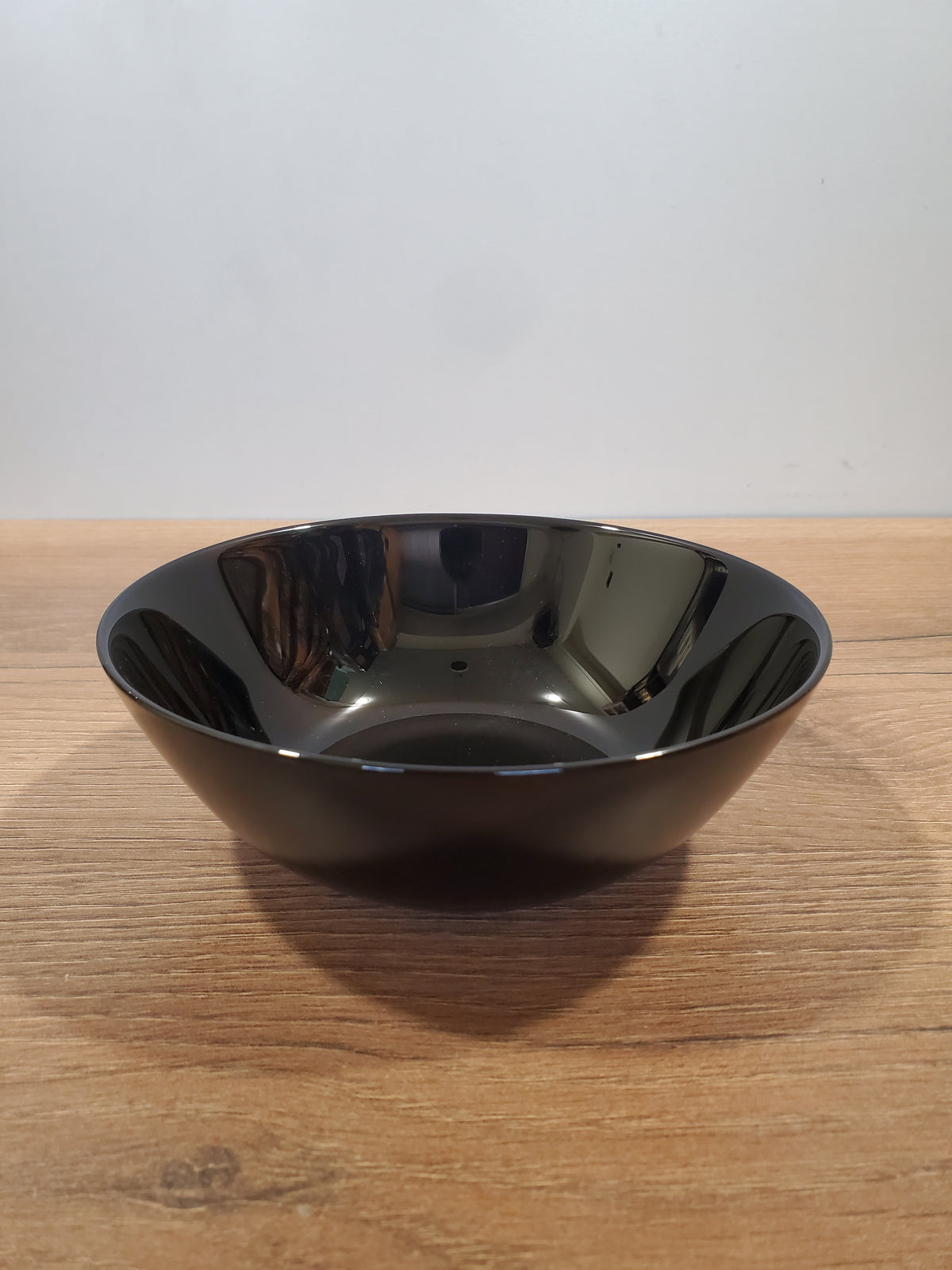 Plain Black 6 1/4" Inch Marble All Purpose Bowl - 6-Piece Set (BNMW625)